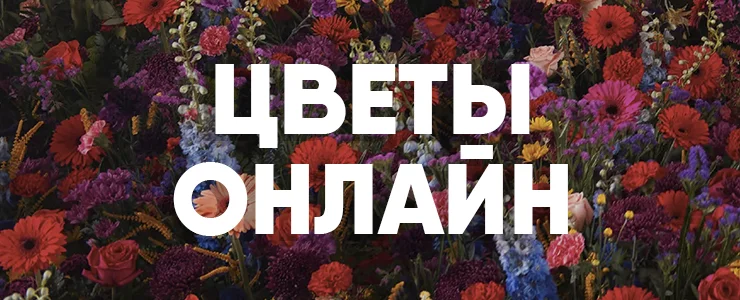 цветы онлайн